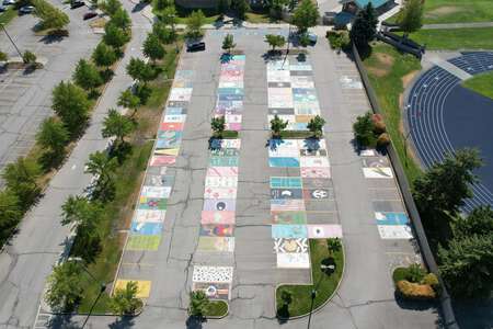 Lake City High School Parking Lot - Student in Coeur d' Alene