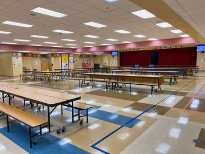 Sand Lake Elementary School Cafeteria in Orlando