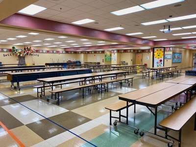 Sand Lake Elementary School Cafeteria in Orlando