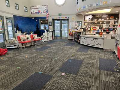 Discovery Elementary School Library in San Marcos