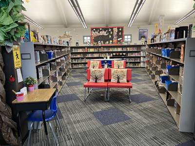 Discovery Elementary School Library in San Marcos