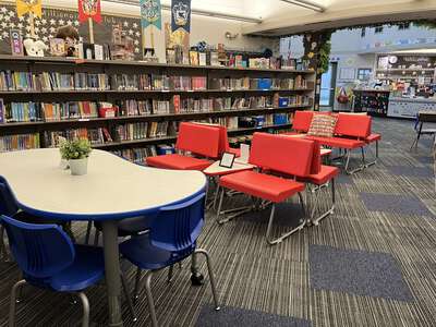 Discovery Elementary School Library in San Marcos