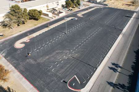 Chaparral High School Parking Lot - Viking Rd. in Las Vegas