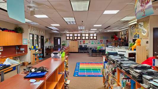 Del Rio Elementary School Library in Oceanside