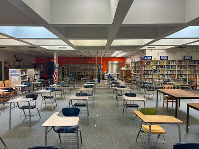 Sprague High School Library in Salem
