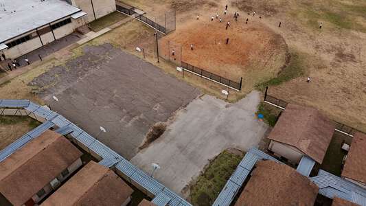 Piedmont Global Academy Outdoor Basketball Courts in Dallas 2