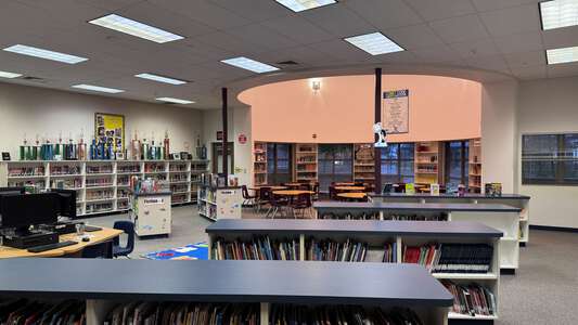 Carroll Elementary School Library in Elk Grove
