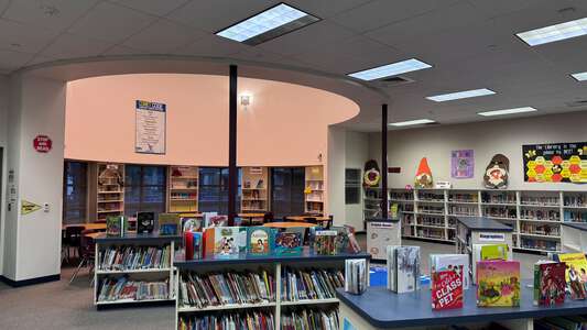 Carroll Elementary School Library in Elk Grove