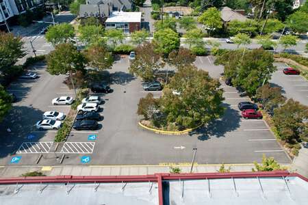 Old Redmond Schoolhouse Parking Lot in Redmond