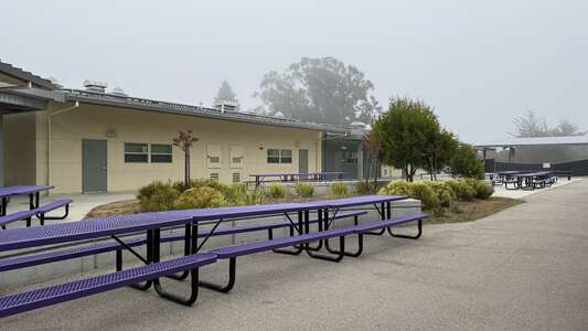New Brighton Middle School Outdoor Area in Capitola