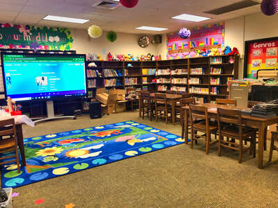 Shenandoah Elementary School Library in Baton Rouge