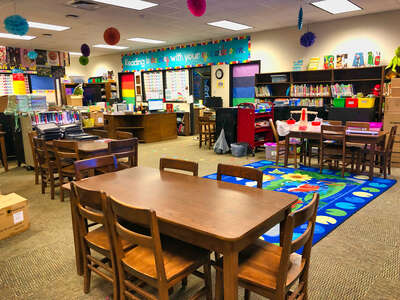 Shenandoah Elementary School Library in Baton Rouge