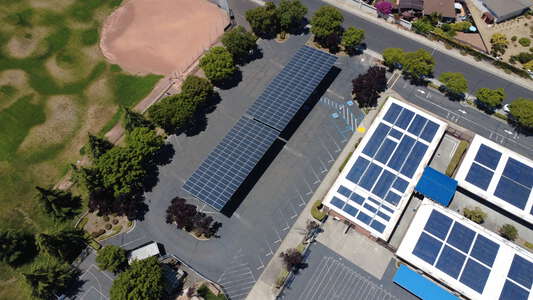 Tom Kitayama Elementary School Parking Lot - Back in Union City