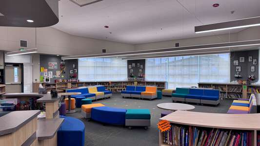 Franklin Elementary School Library in Elk Grove