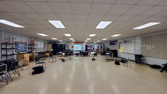 Cross High School Band Room in Cross
