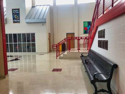 West Middle School Atrium in Shelbyville