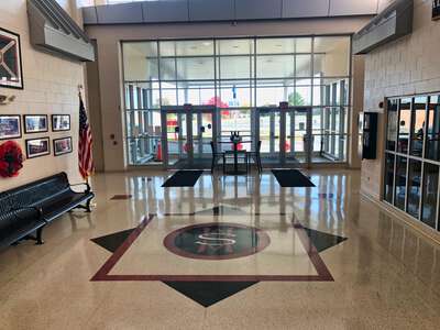 West Middle School Atrium in Shelbyville