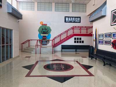 West Middle School Atrium in Shelbyville