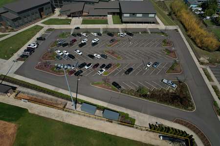 Hamlin Middle School Parking Lot 1 in Springfield