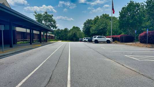 Parking Lot - Main Front