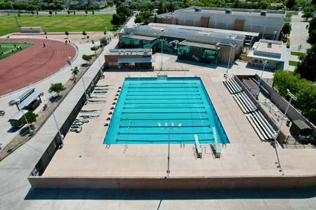 John H. Pitman High School Pool in Turlock