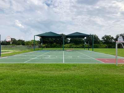 Kinnan Elementary School Outdoor Basketball Courts in Sarasota