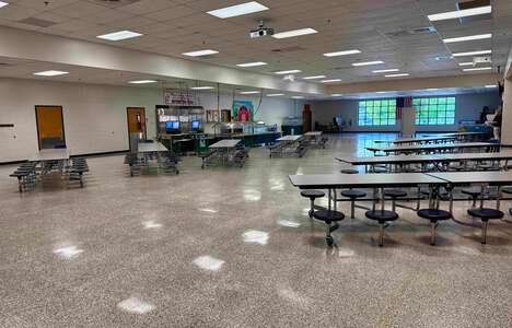 Riverside Elementary School Cafeteria in Suwanee
