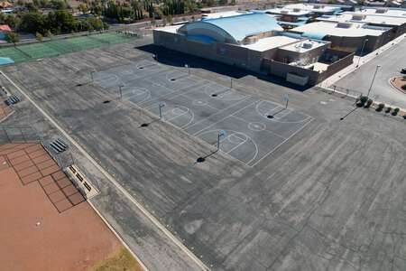 Schofield - Jack Lund Middle School Outdoor Basketball Courts in Las Vegas 2