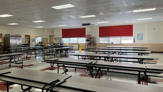 AM Pate Elementary School Cafeteria in Fort Worth