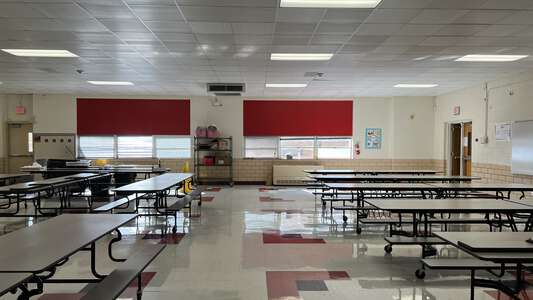 AM Pate Elementary School Cafeteria in Fort Worth