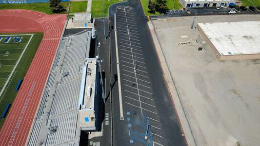 Rialto High School Parking Lot - Stadium in Rialto 2