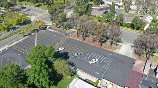 Rancho San Joaquin Middle School Parking Lot - Side in Irvine 2