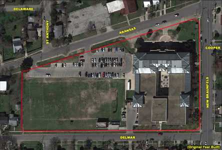 Notice of Construction Activity NOCA - Poe Middle School in San Antonio 2
