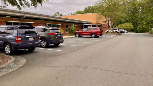 Mangum Elementary School Parking Lot - Side in Durham