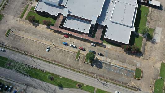 Thomas Jefferson High School for Advanced Studies Parking Lot - Front in Gretna 2