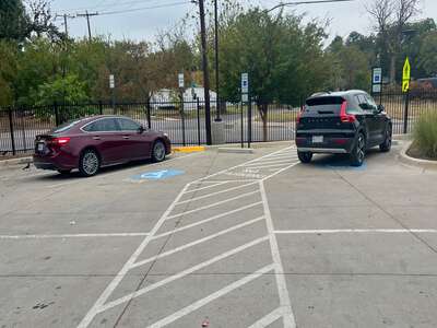 H S Thompson Elementary School Parking Lot - Front in Dallas