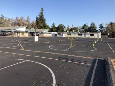 Eisenhower Elementary School Outdoor Basketball Courts in Santa Clara