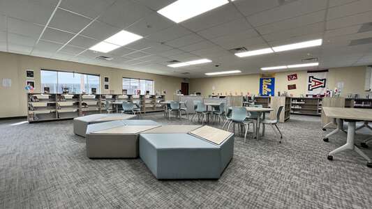 Granite Hills School Media Center in Perris