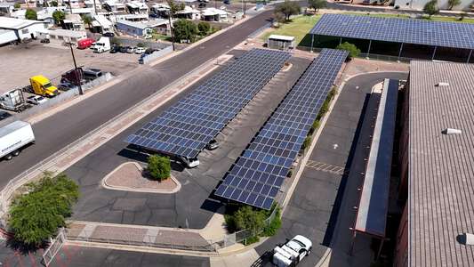 Magnet Traditional School Parking Lot in Phoenix