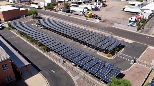 Magnet Traditional School Parking Lot in Phoenix