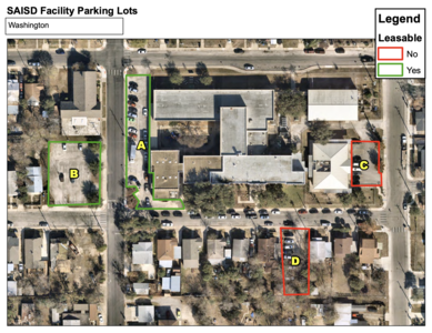 172 Washington Elementary School Parking Lot A (Cap-19/HA-2) in San Antonio