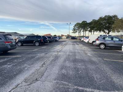 Moore Elementary School Parking Lot in Houston