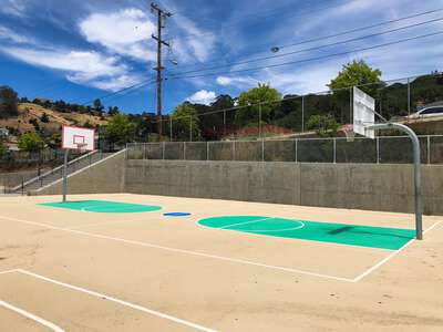 Fred T. Korematsu Middle School Top Quad in El Cerrito