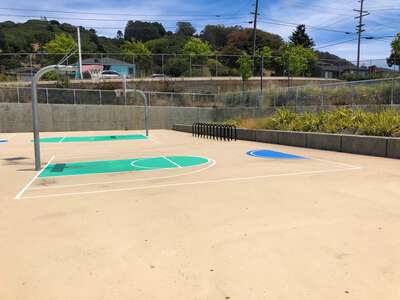 Fred T. Korematsu Middle School Top Quad in El Cerrito