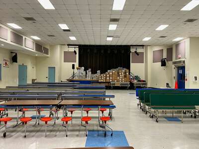 Hubert O. Sibley K-8 Academy Cafeteria in Miami