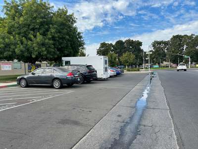 Turner Elementary School Parking Lot - Side in Fresno