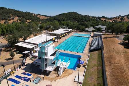 College of Marin - Indian Valley Campus Pool - Dive Tower (Miwok) in Novato