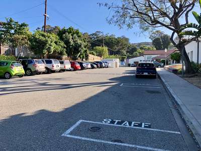 Roosevelt Elementary School (SBUSD) Parking Lot in Santa Barbara
