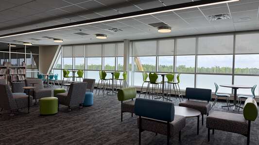 Kirkland Ranch K-8 School Media Cente in Wesley Chapel