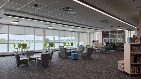 Kirkland Ranch K-8 School Media Cente in Wesley Chapel